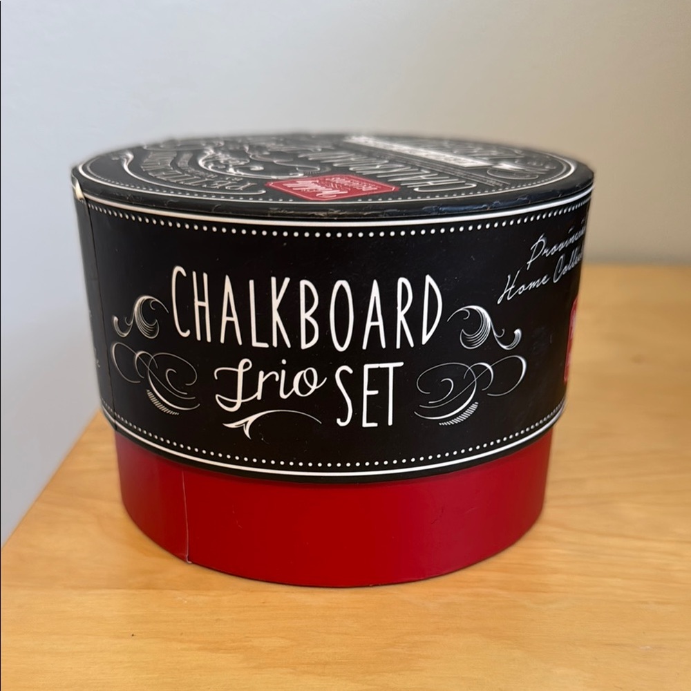 Chalkboard Trio Set